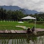 Menggambar Pemandangan Pantai Dan Gunung